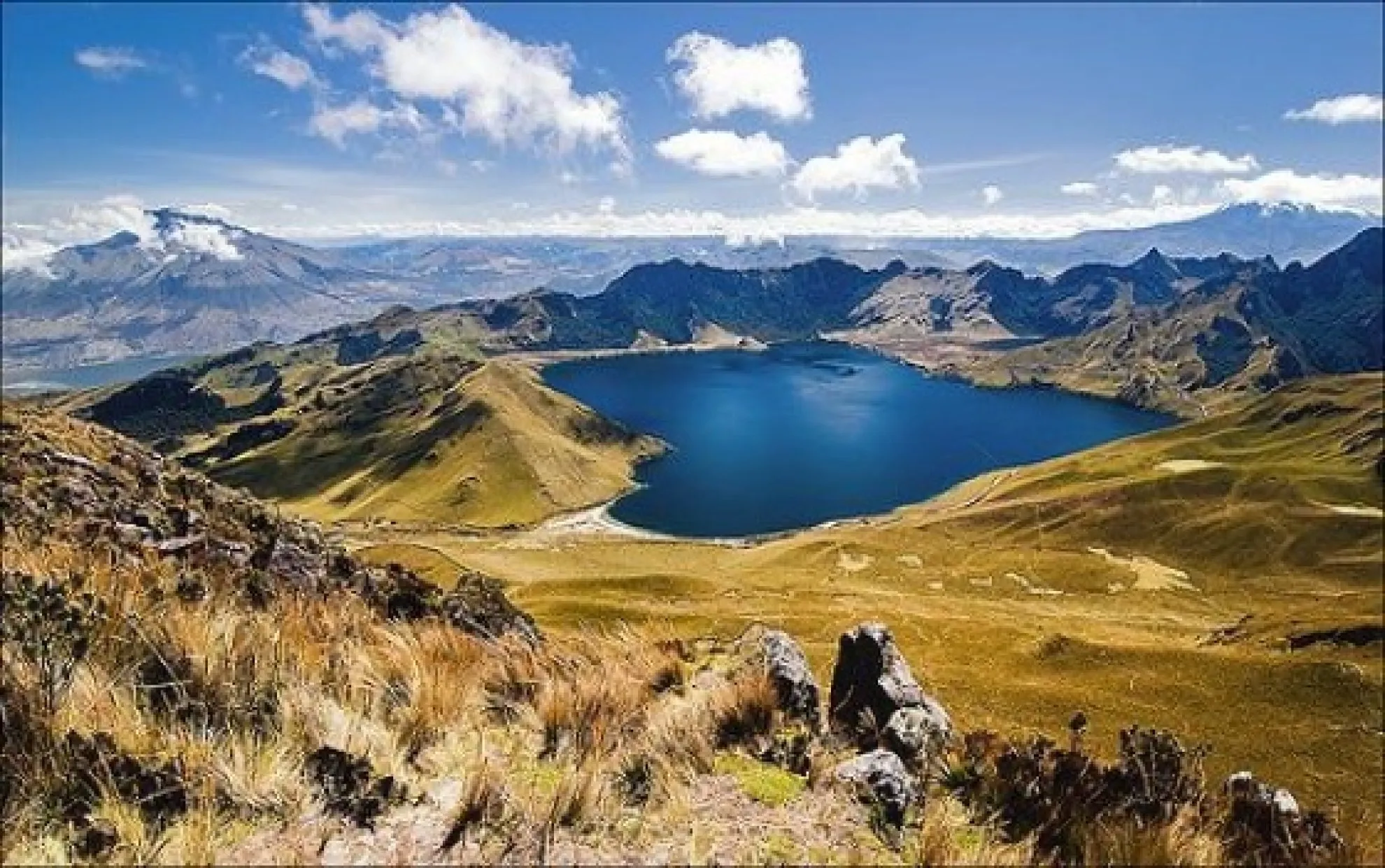 Lagunas de Mojanda, lagos de cráter en los Andes ecuatorianos